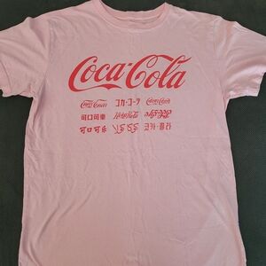 Coca Cola Size Medium shirt sleeve shirt